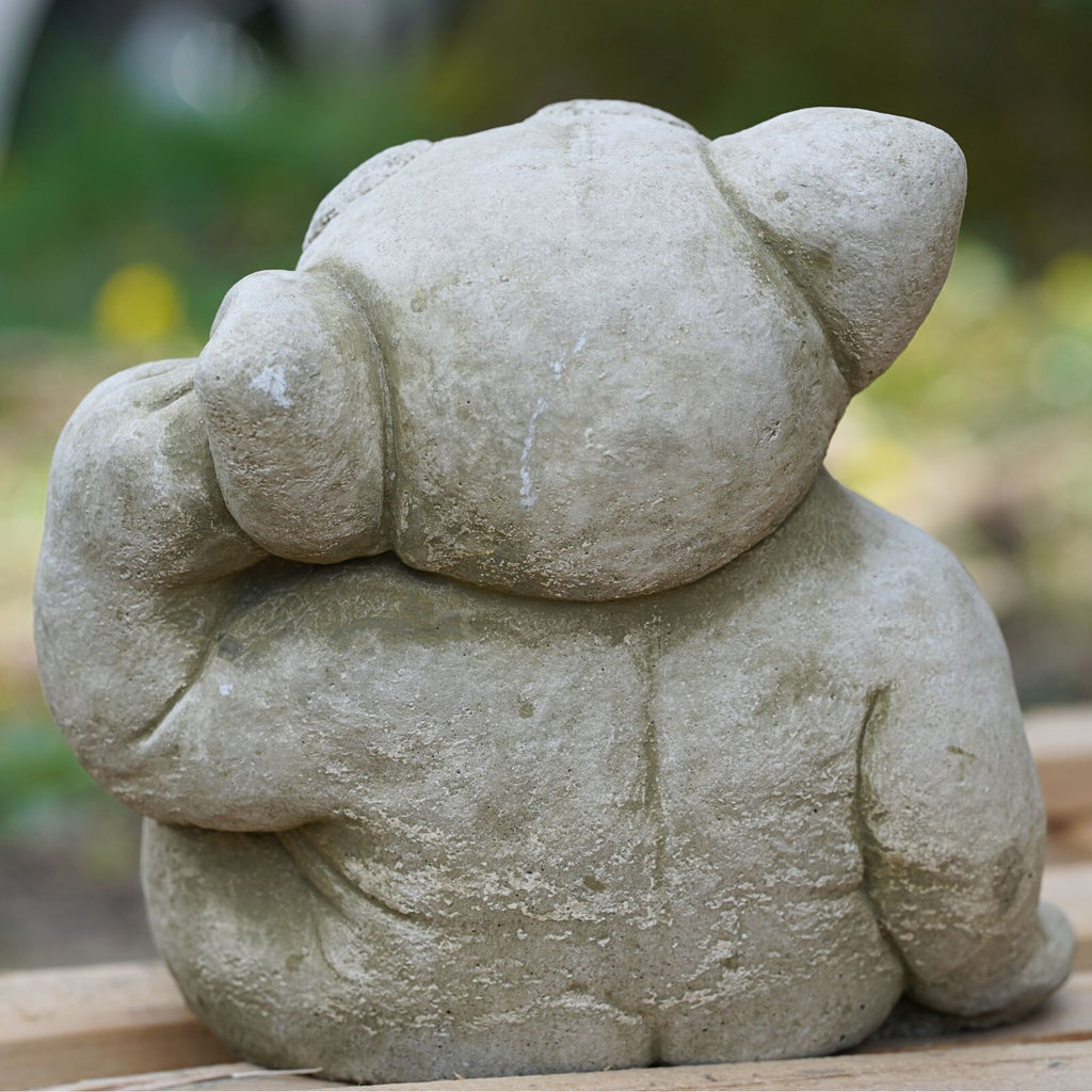 Large Ear Picker Gremlin Stone Statue