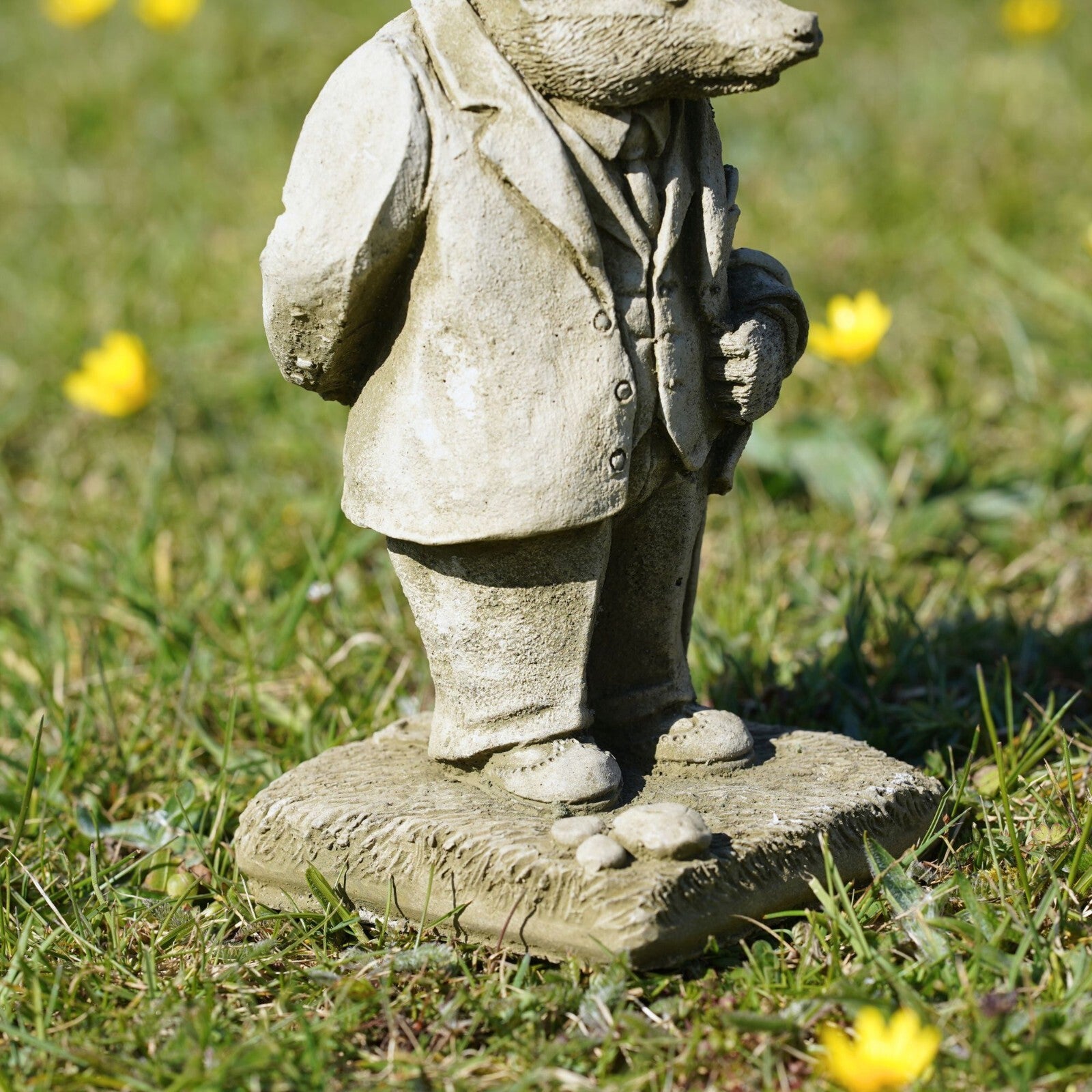 Badger Petite Wind in the Willows Stone Statue