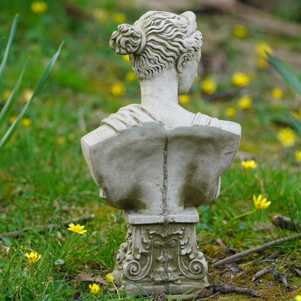 Athena Stone Bust Statue