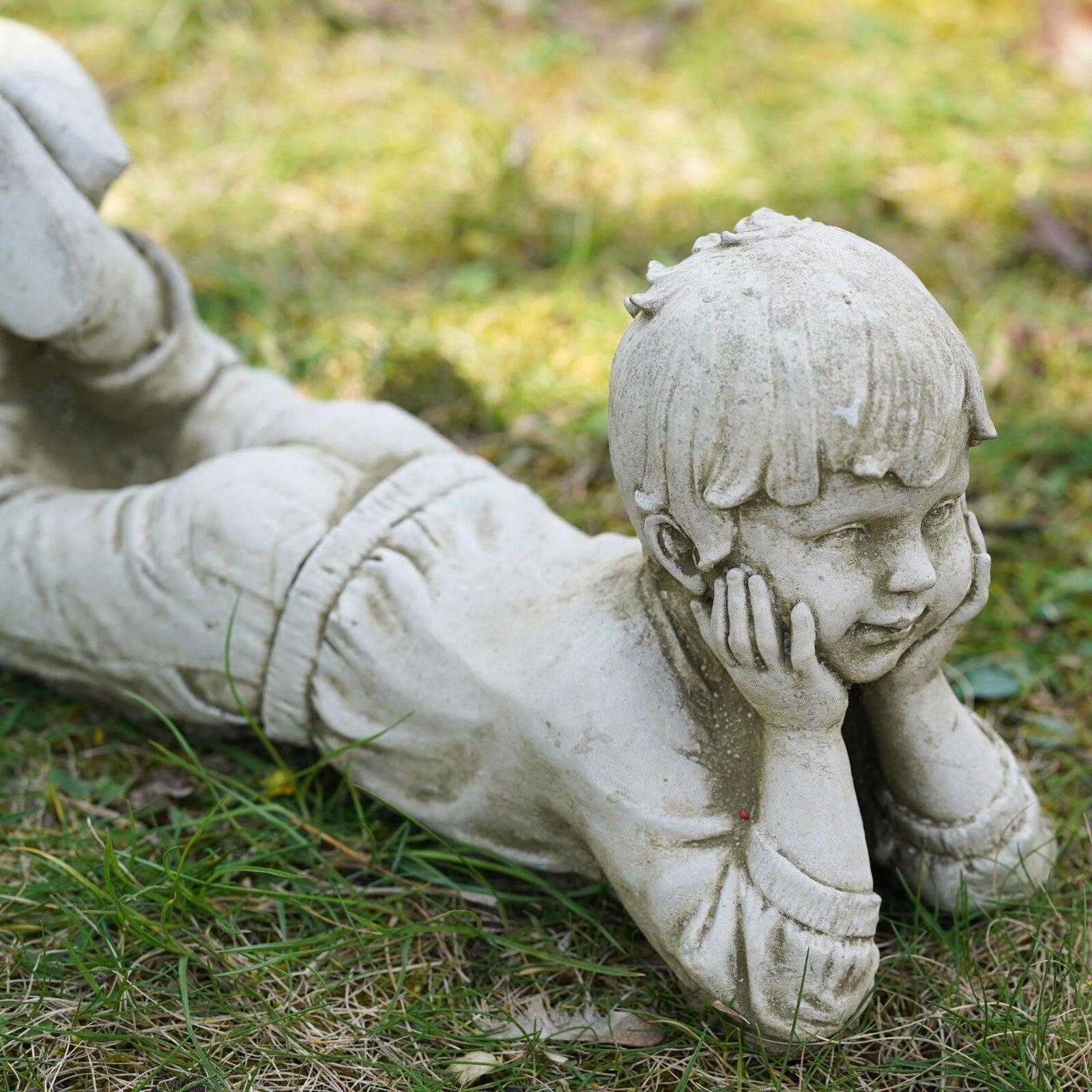 Daydream Boy / Girl Stone Statue