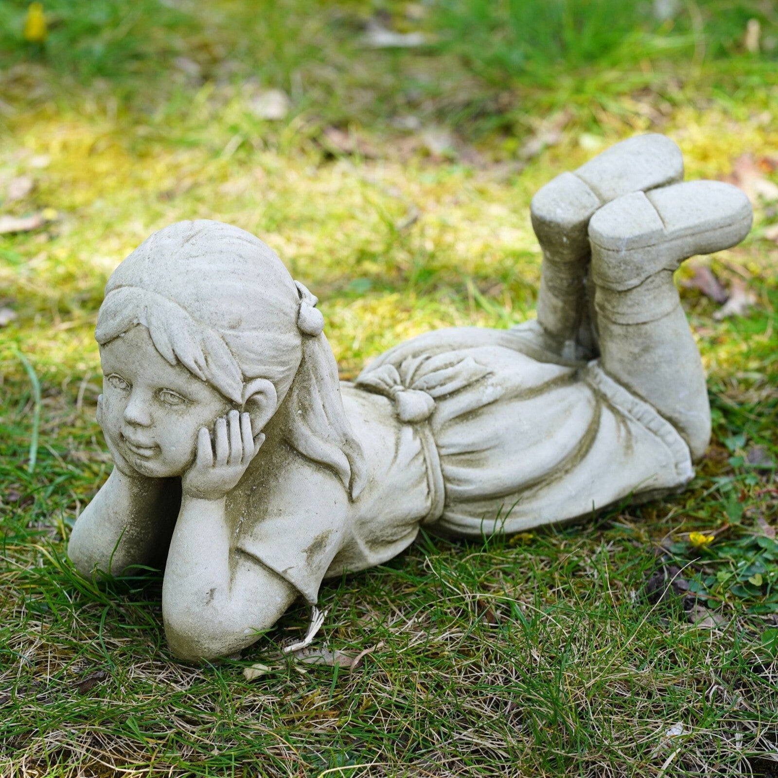 Daydream Boy / Girl Stone Statue