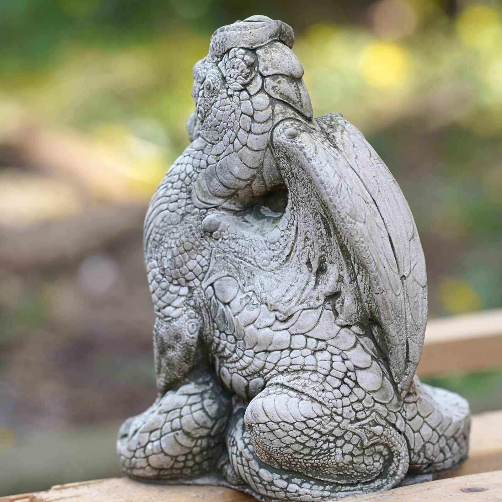 Standing Dragon Stone Statue