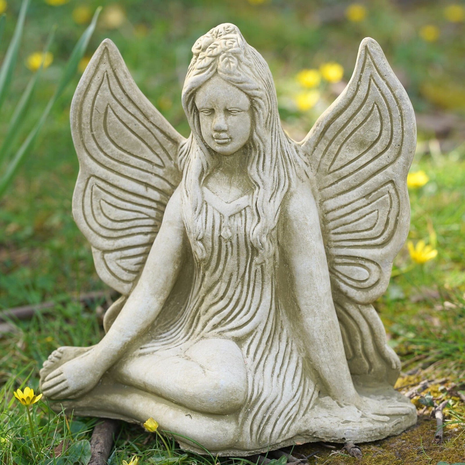 Forest Nymph Stone Statue