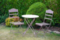 Wrought Iron Table and Chairs | Two Chair Bistro Set