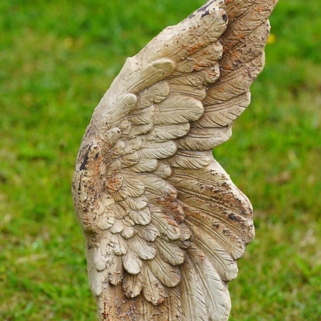 Large Wing Sculpture Resin Garden Ornament