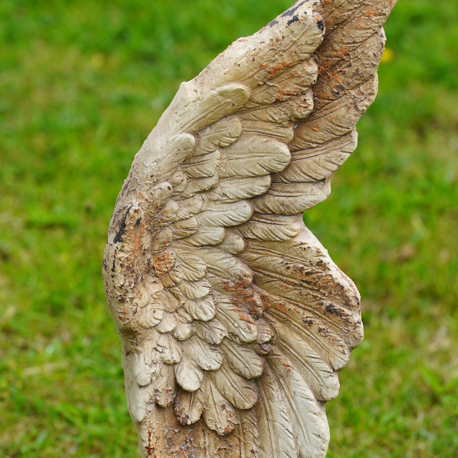 Large Wing Sculpture Resin Garden Ornament