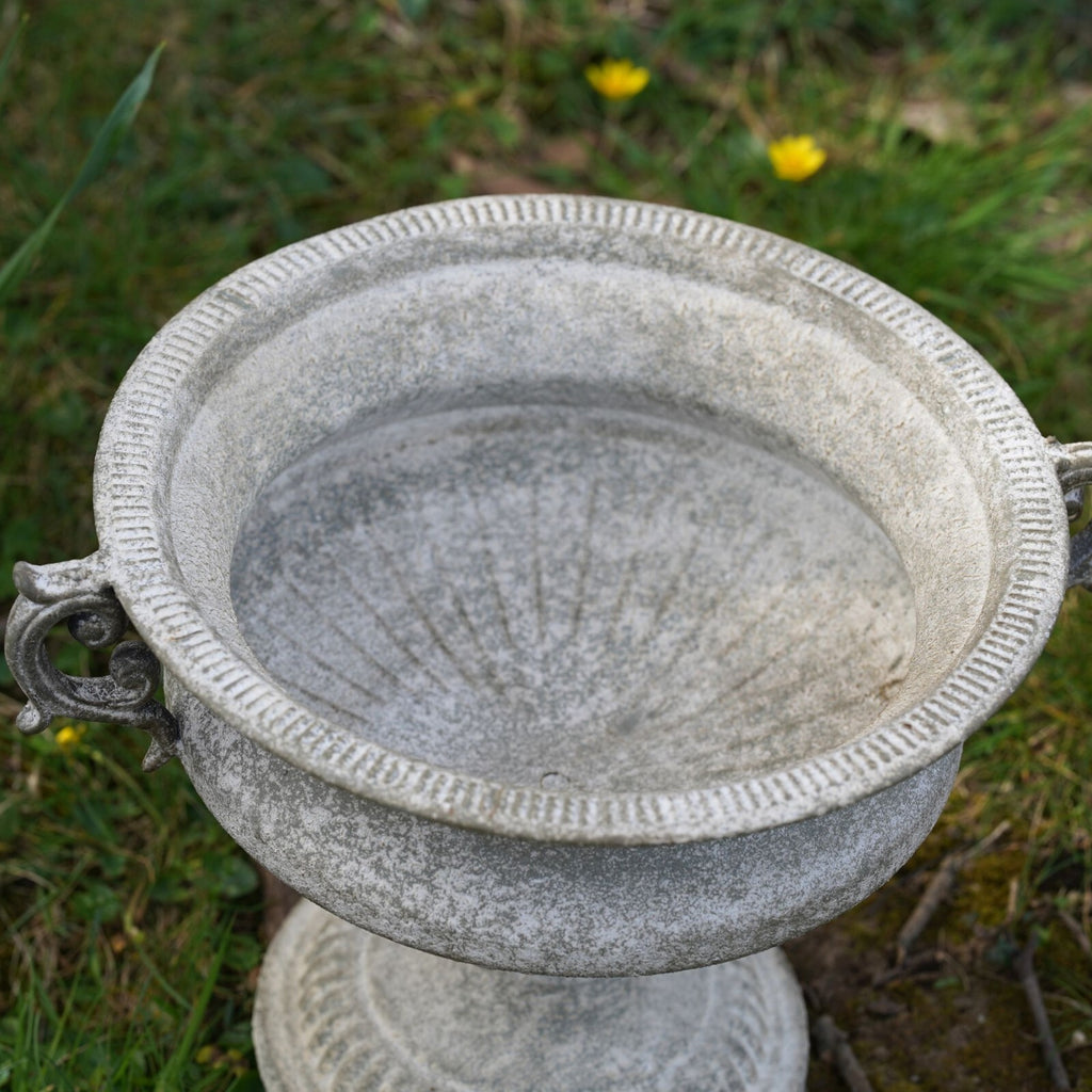 Wrought Iron Vase with Handles