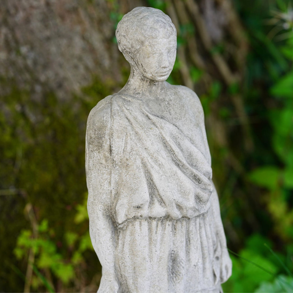 Greek Man Stone Statue