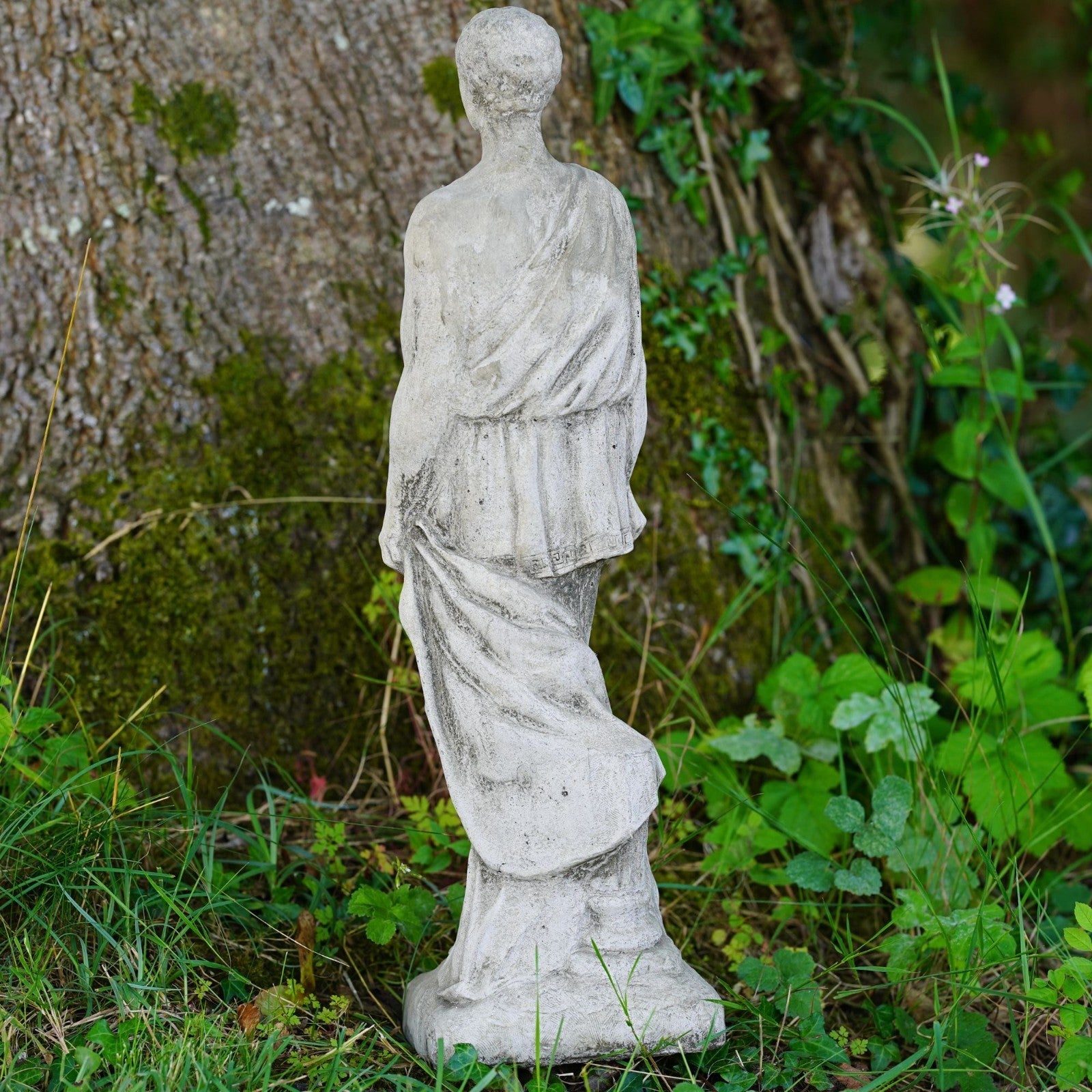 Greek Man Stone Statue