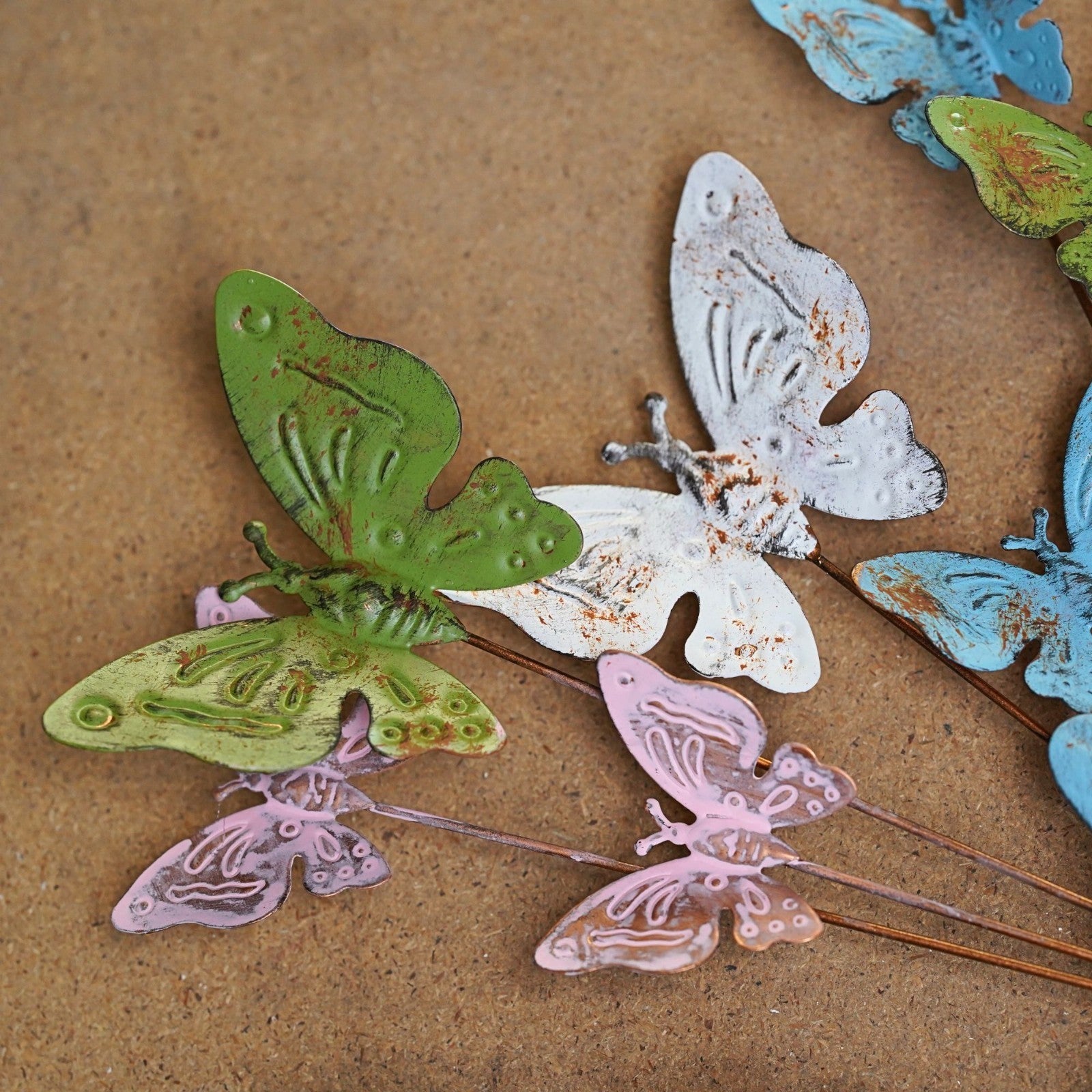 Large 60cm Butterfly Burst Metal Wall Hanging