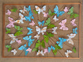 XL 80cm Butterfly Burst Panel | Metal Hanging Wall Plaque