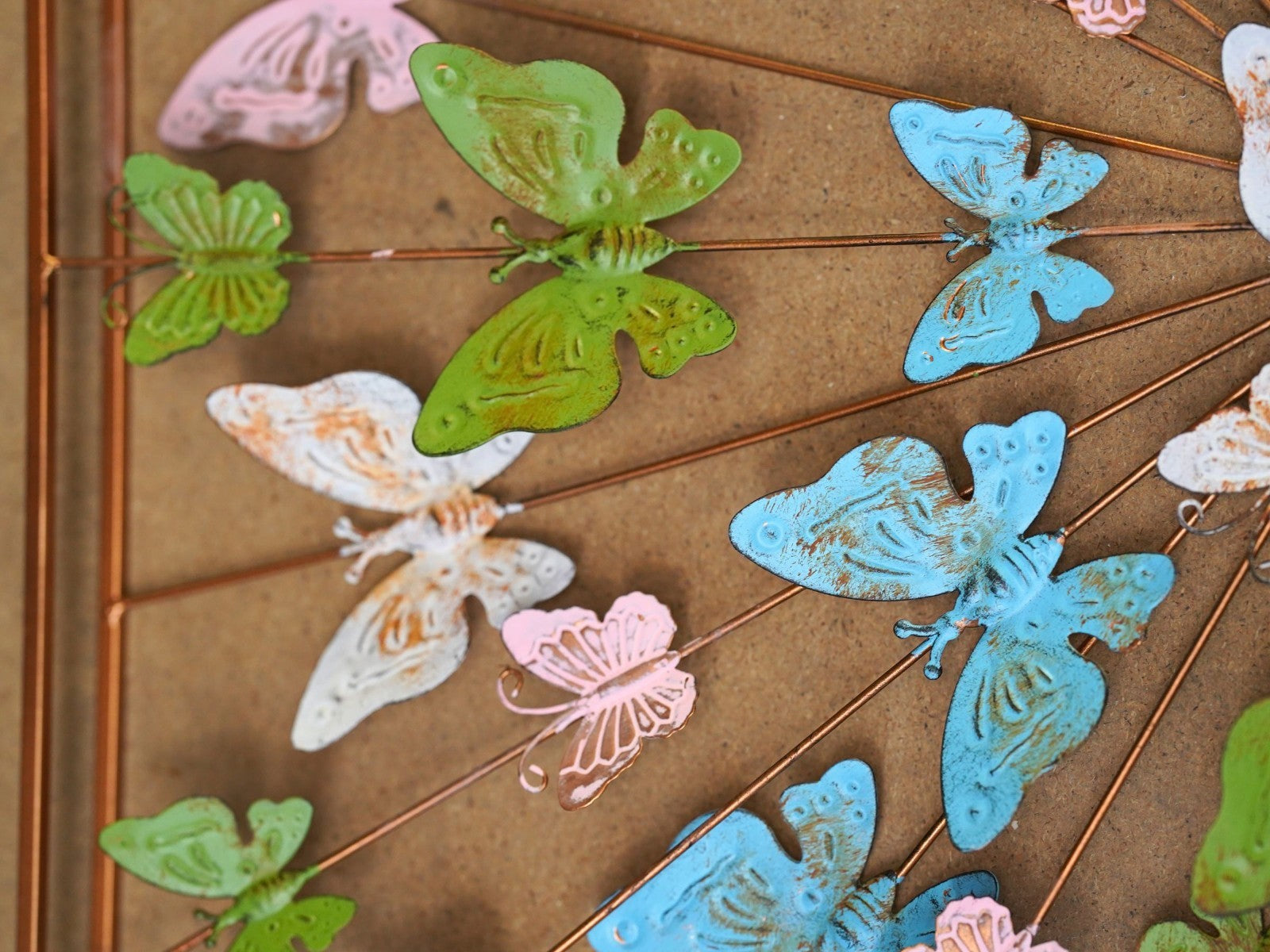 XL 80cm Butterfly Burst Panel | Metal Hanging Wall Plaque