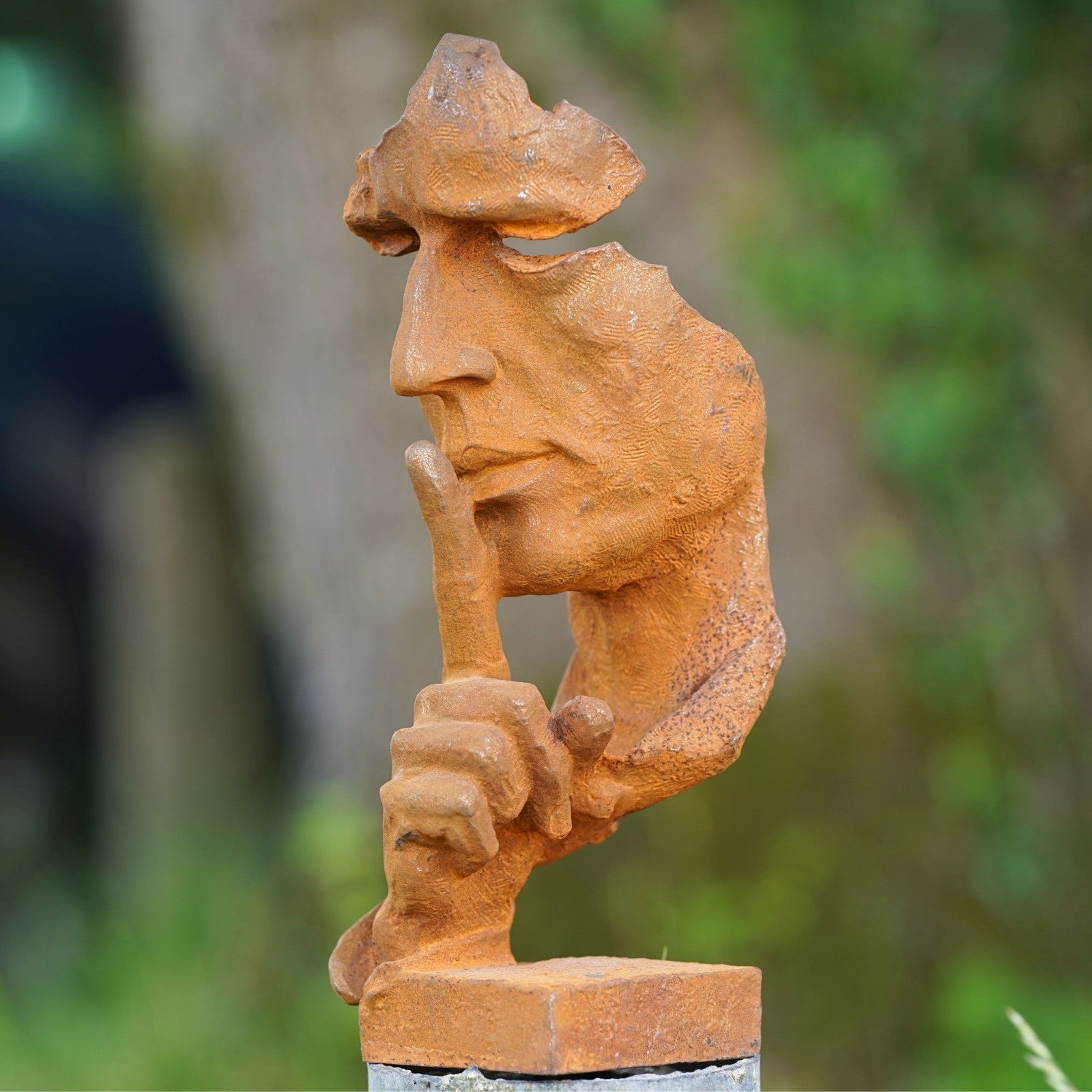 Cast Iron Whisper Sculpture