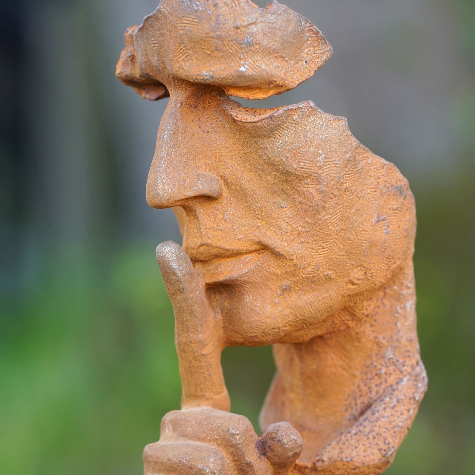Cast Iron Whisper Sculpture