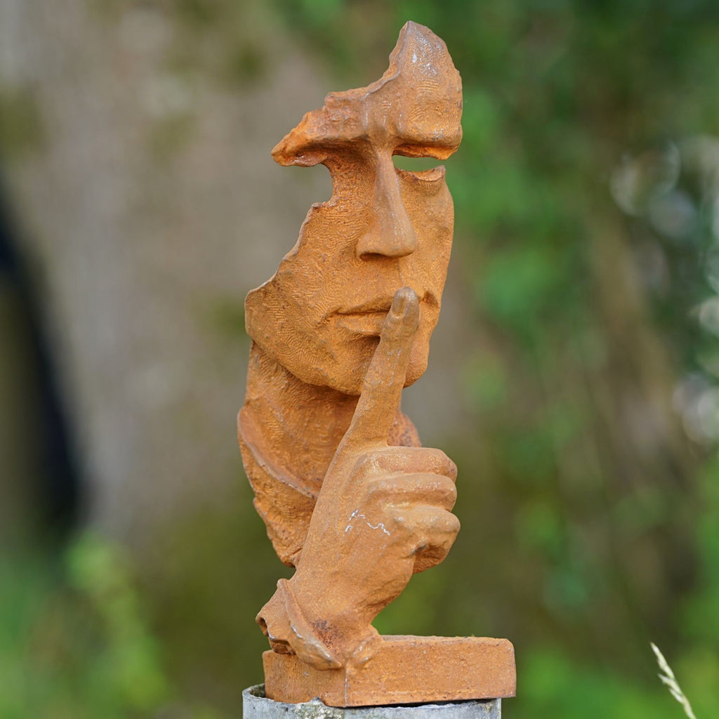 Cast Iron Whisper Sculpture