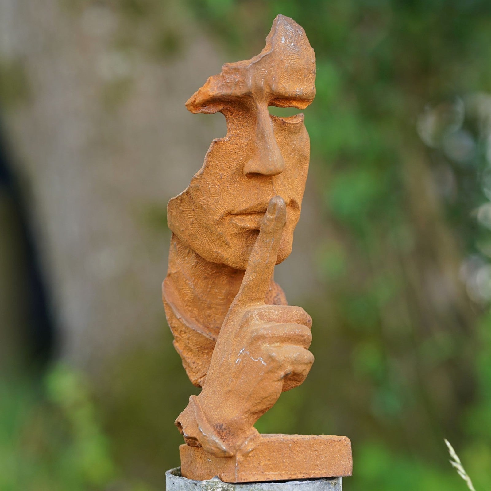 Cast Iron Whisper Sculpture