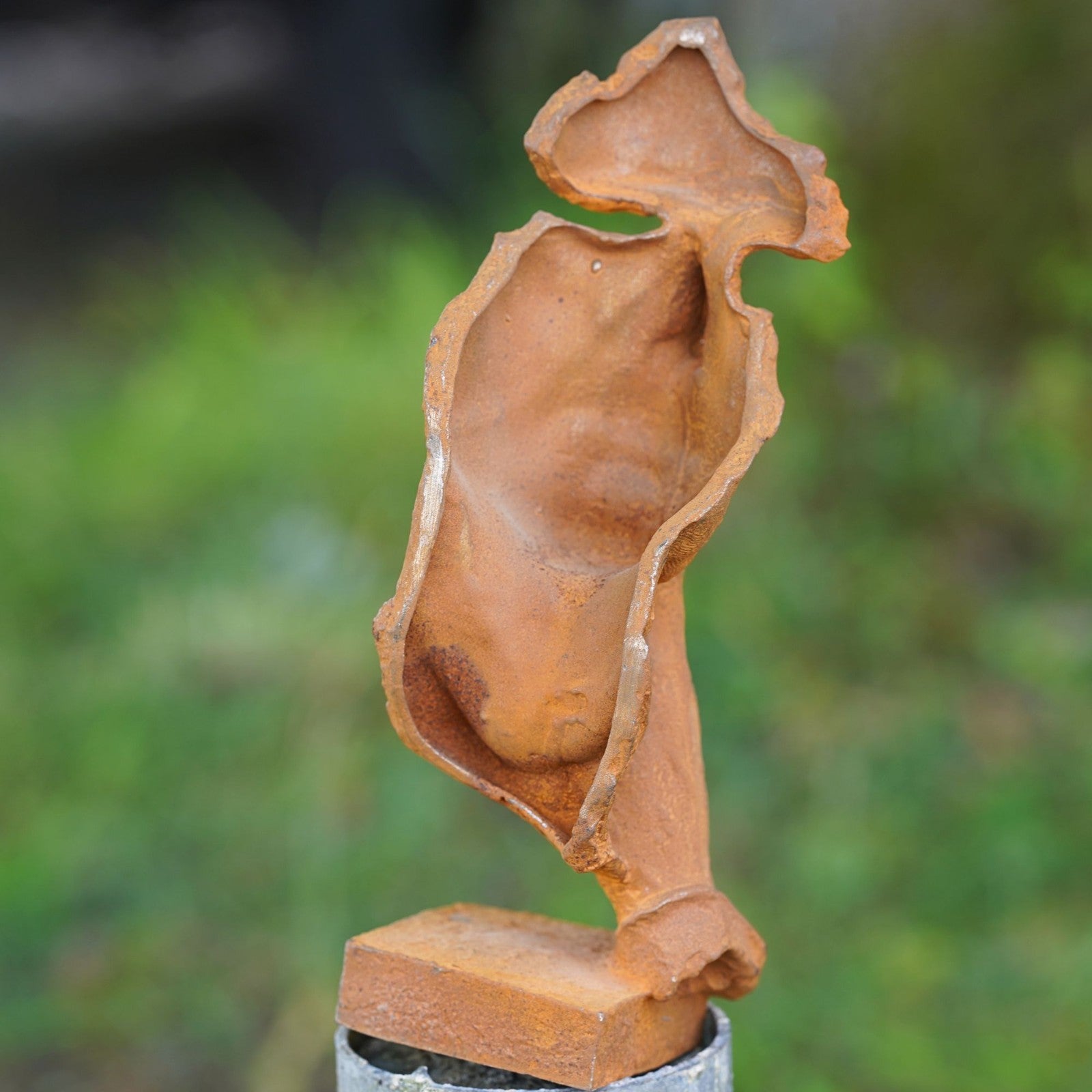 Cast Iron Whisper Sculpture