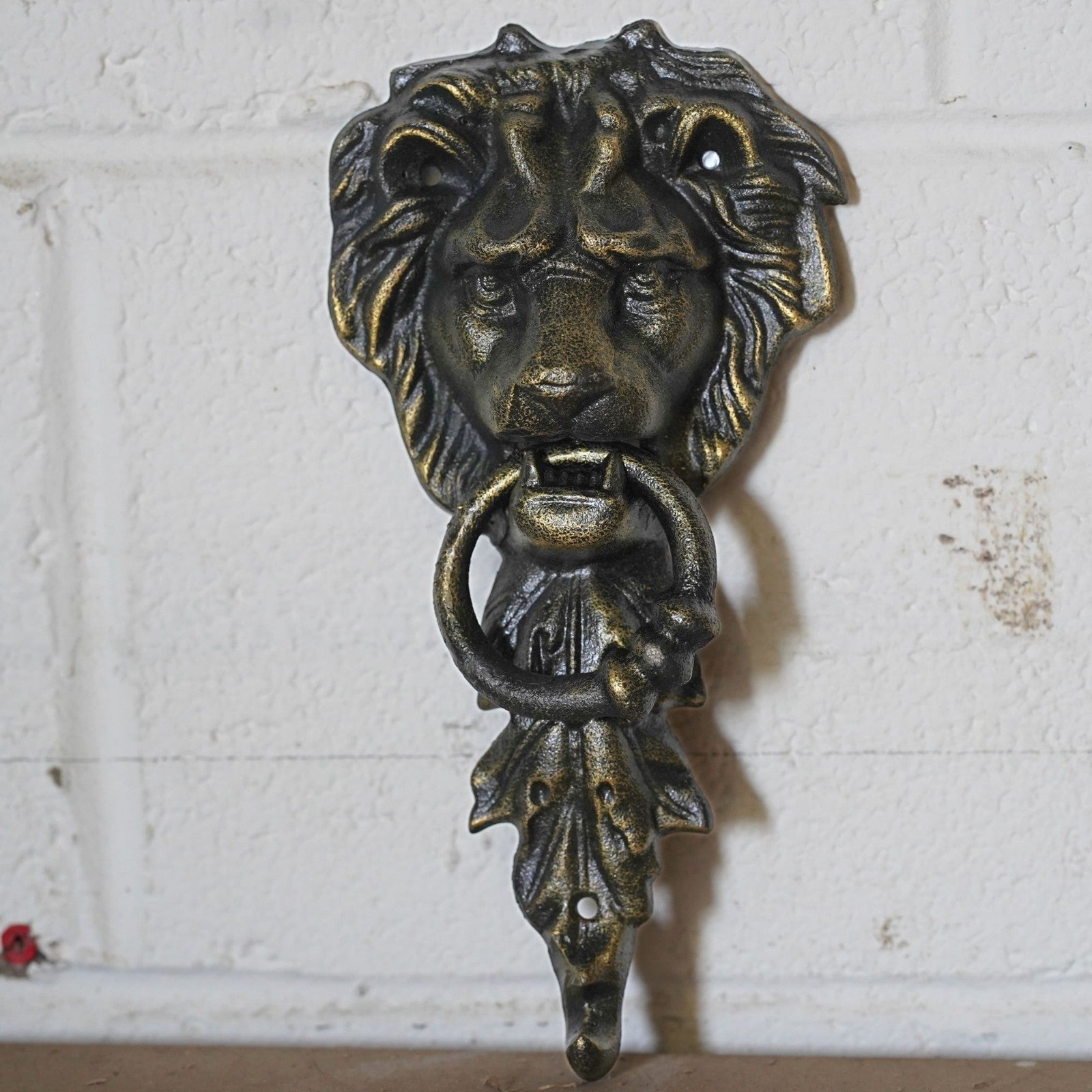 Cast Iron Lion Door Knocker