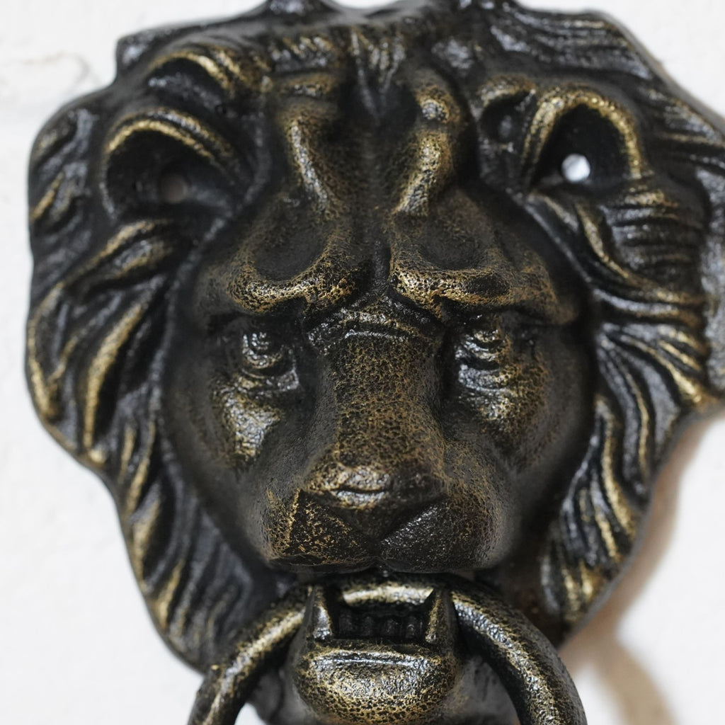 Cast Iron Lion Door Knocker