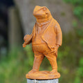 Cast Iron Master Toad Garden Sculpture