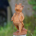 Cast Iron Master Fox Garden Sculpture | Wind in the Willows