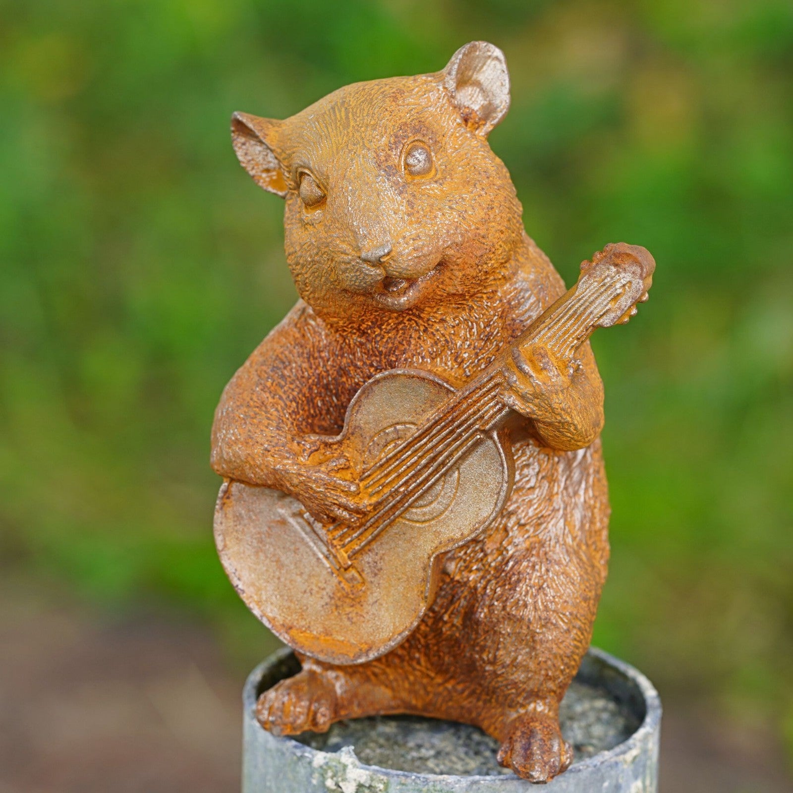 Cast Iron Musical Mouse