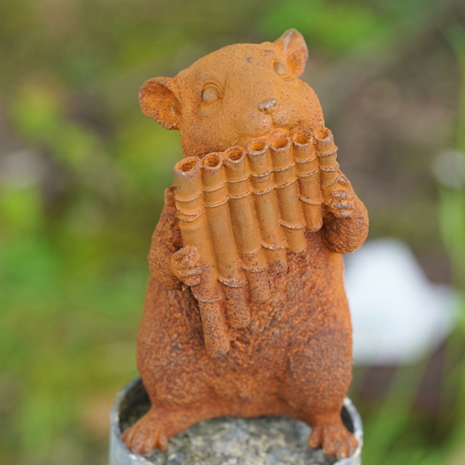 Cast Iron Musical Mouse