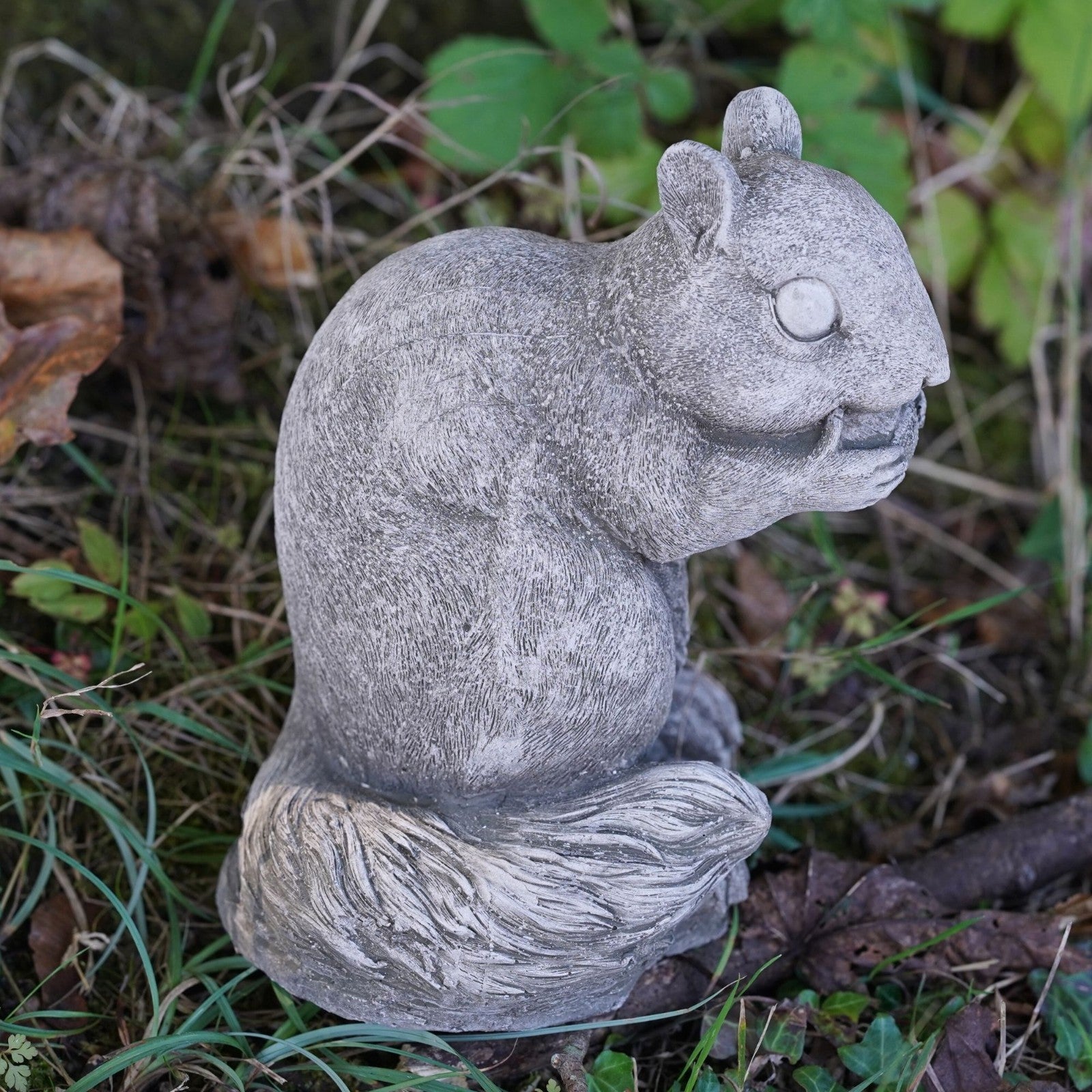 Squirrel Stone Statue