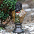 Gorilla Gentry Bust Resin Sculpture