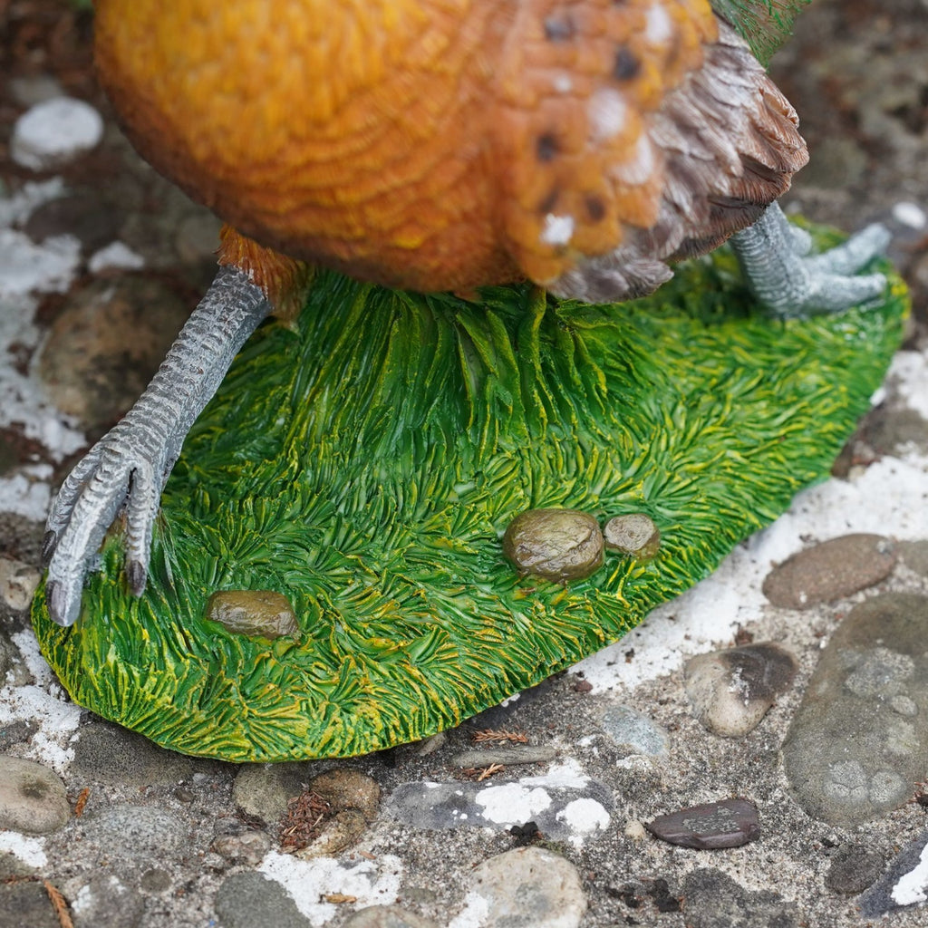 Pheasant Resin Sculpture | Game Bird Statue