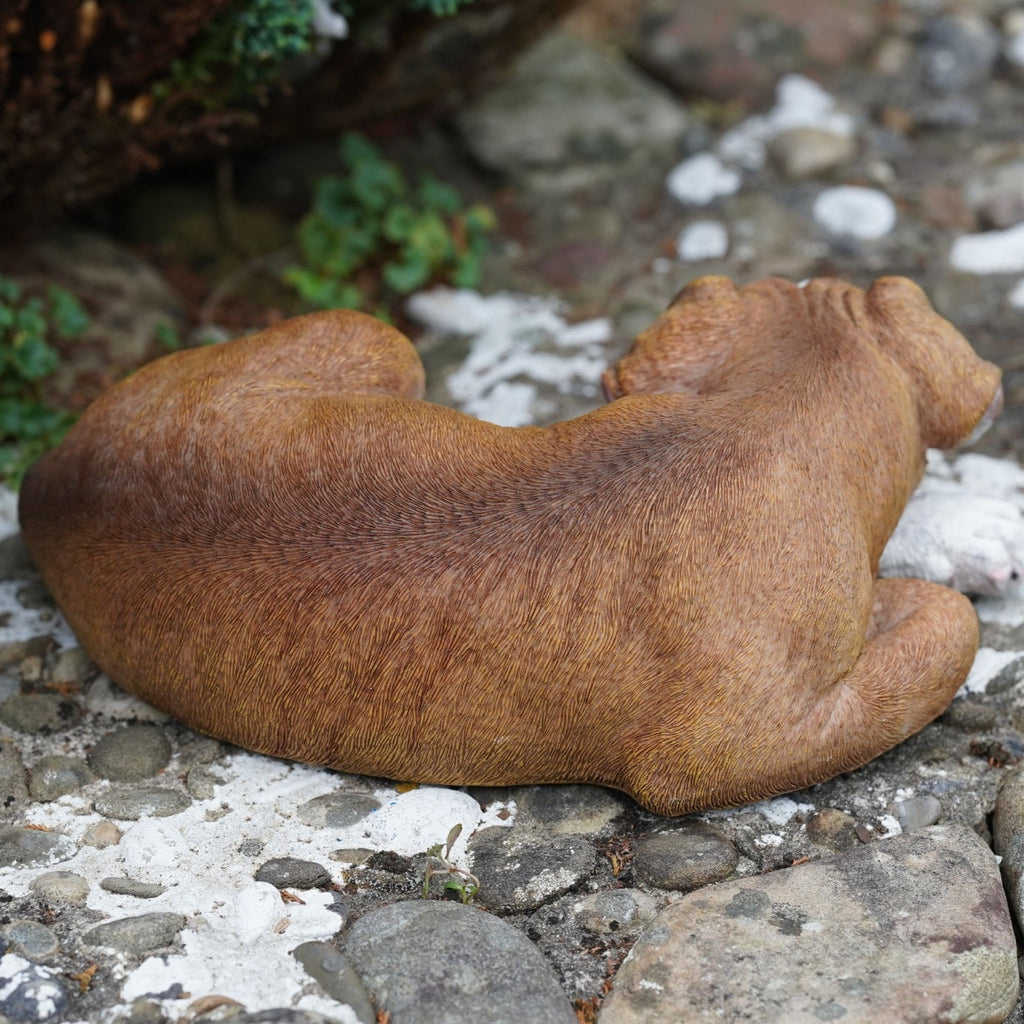 Sleeping Boxer Resin Sculpture