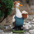 Madam Duck Resin Sculpture
