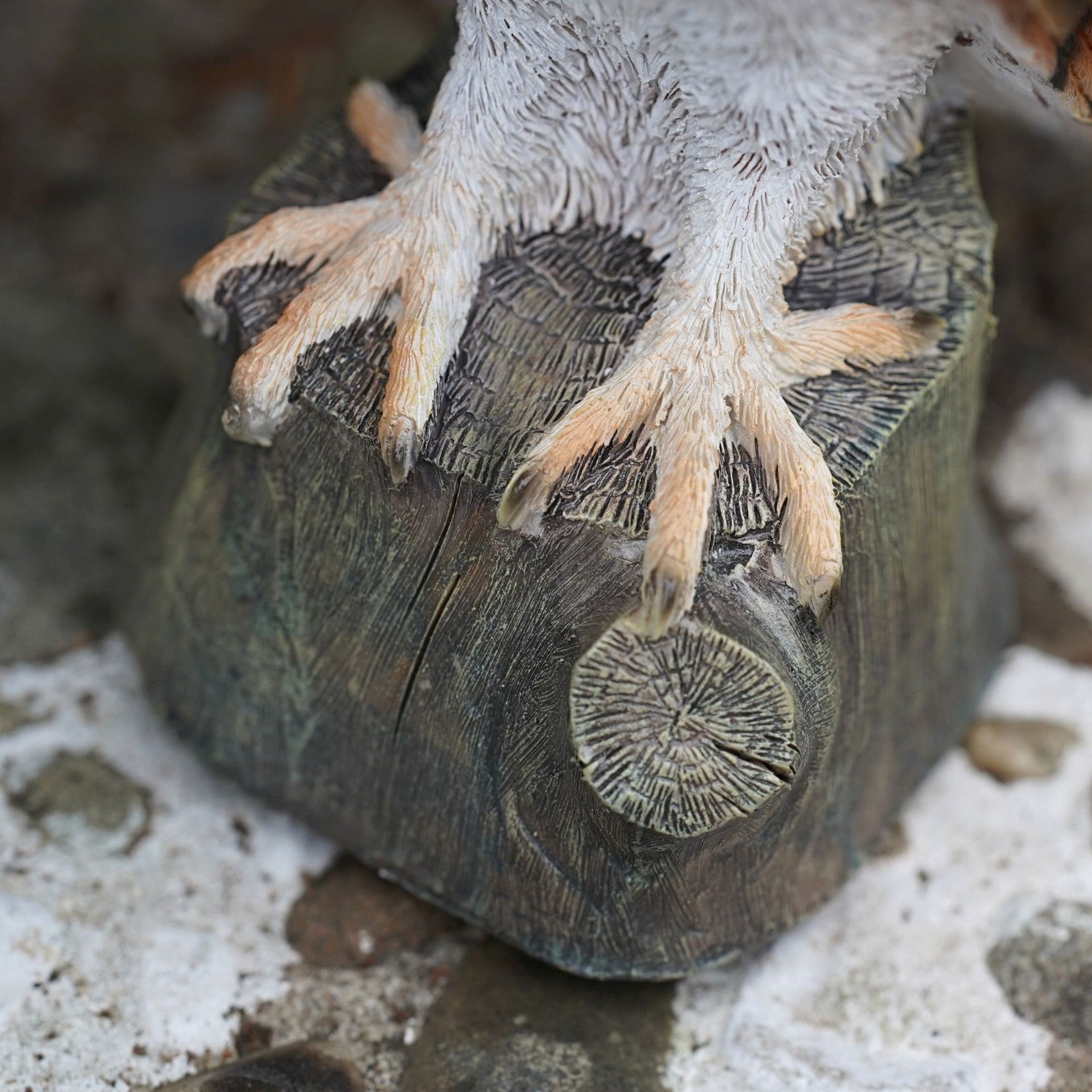 Barn Owl Resin Sculpture
