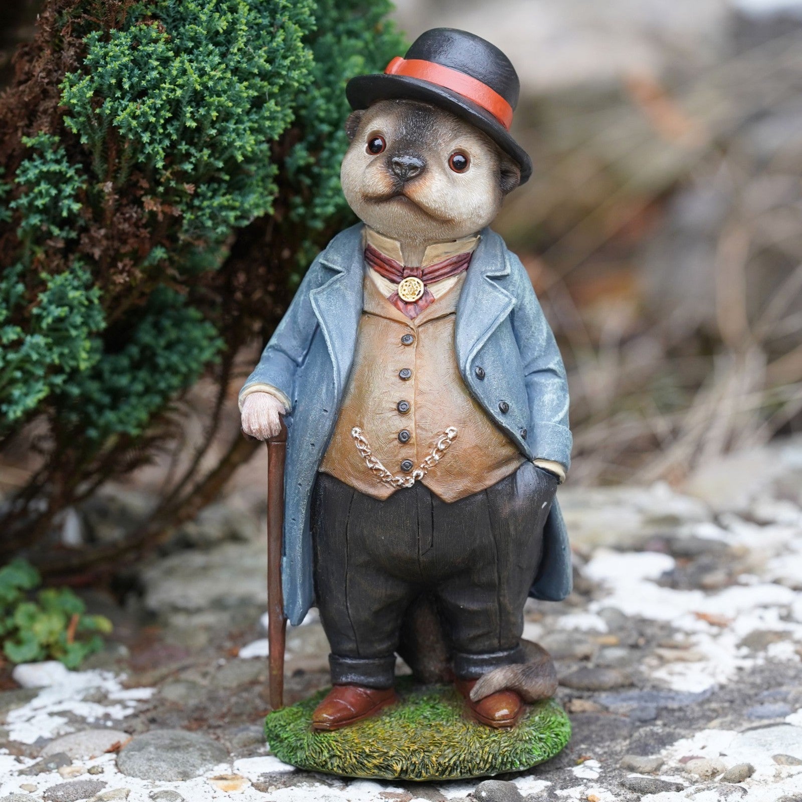 Mr Otter Resin Sculpture