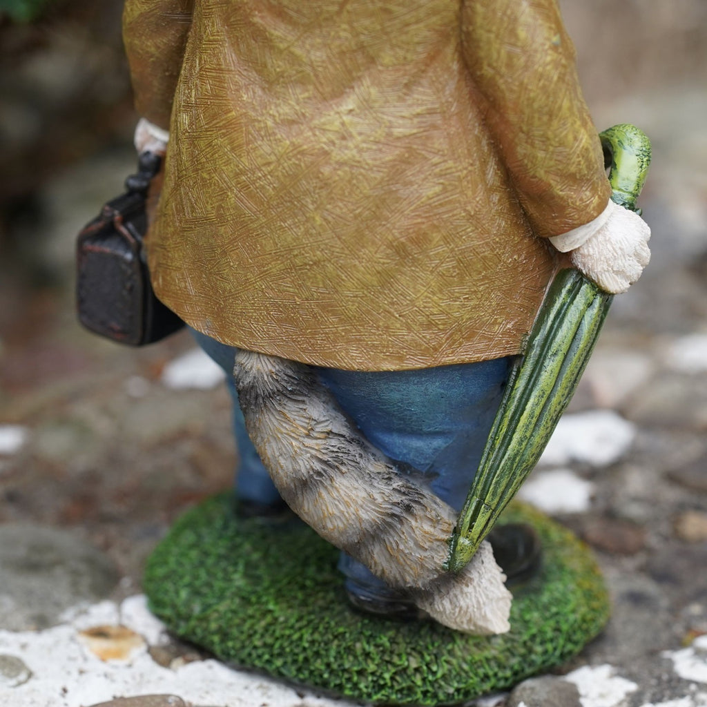 Tabby Cat Resin Sculpture