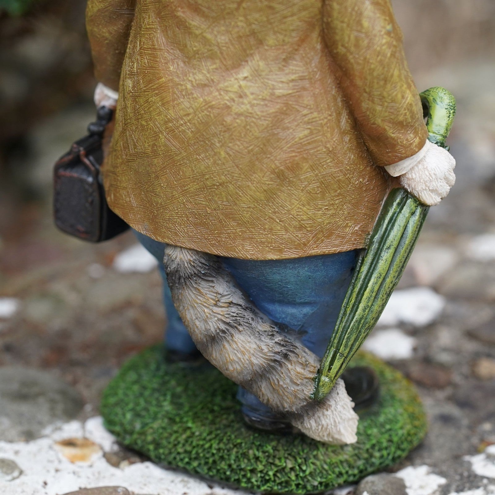 Tabby Cat Resin Sculpture