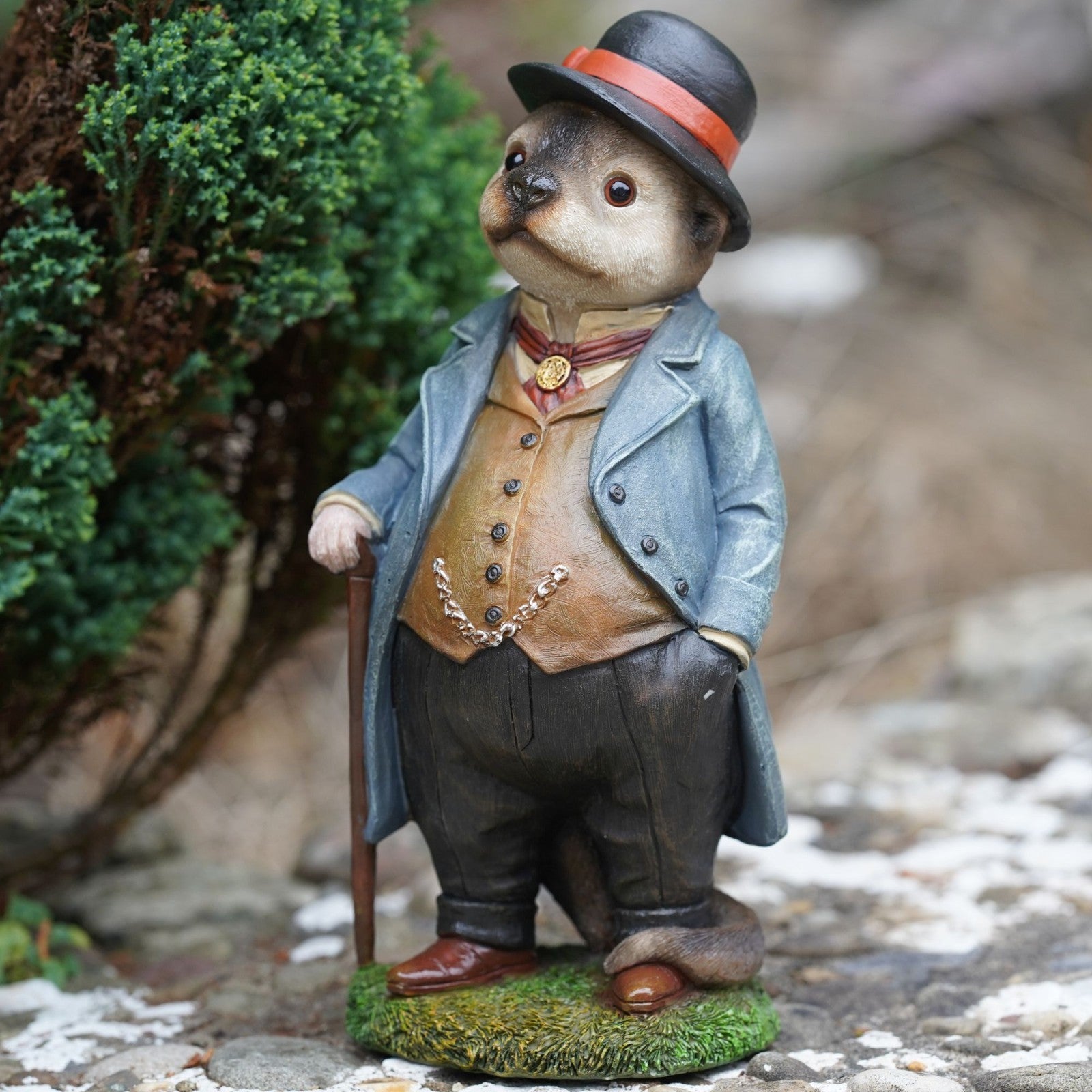 Mr Otter Resin Sculpture
