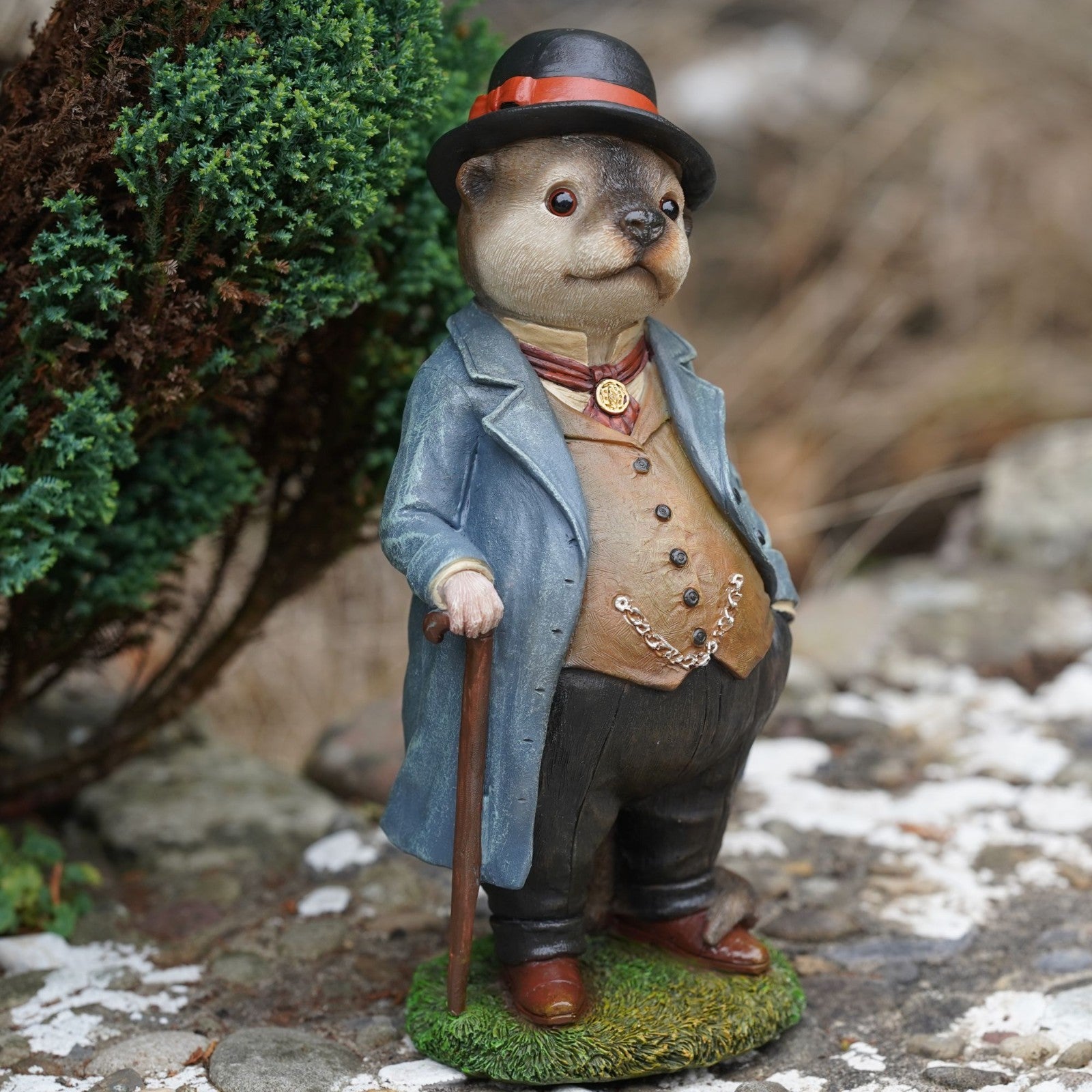 Mr Otter Resin Sculpture