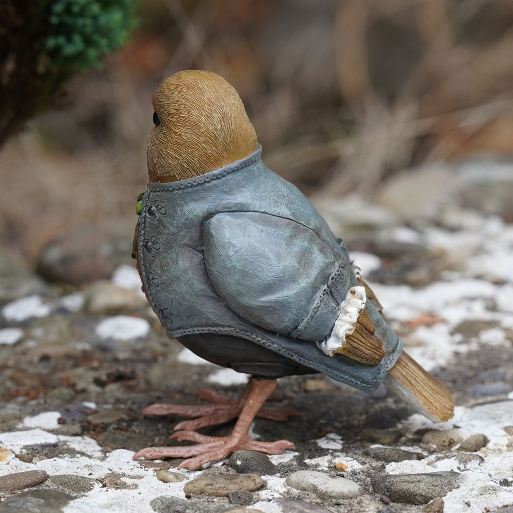 Master Robi Master Robin Resin Sculpture – Burgess Home and Garden
