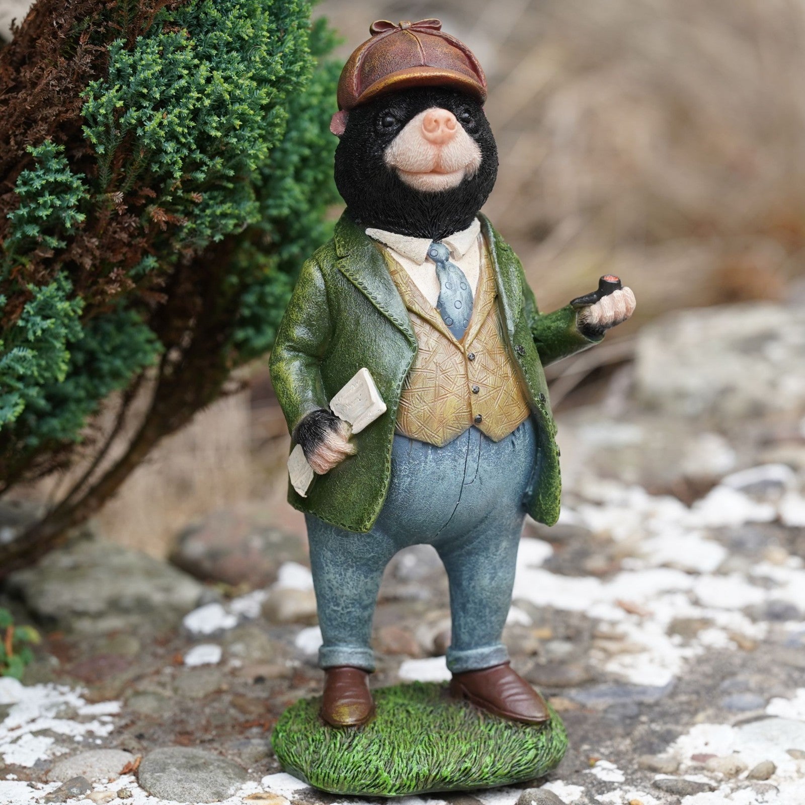Mr Mole Resin Ornament