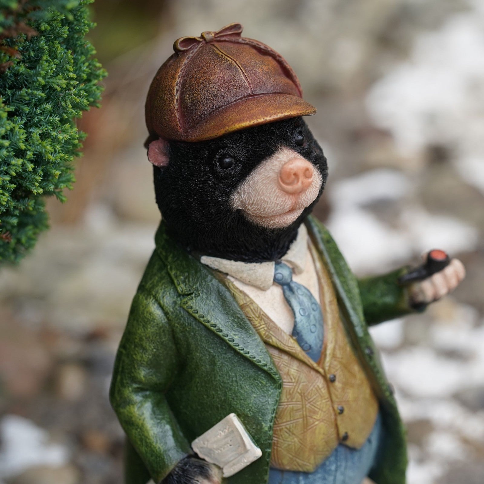 Mr Mole Resin Ornament