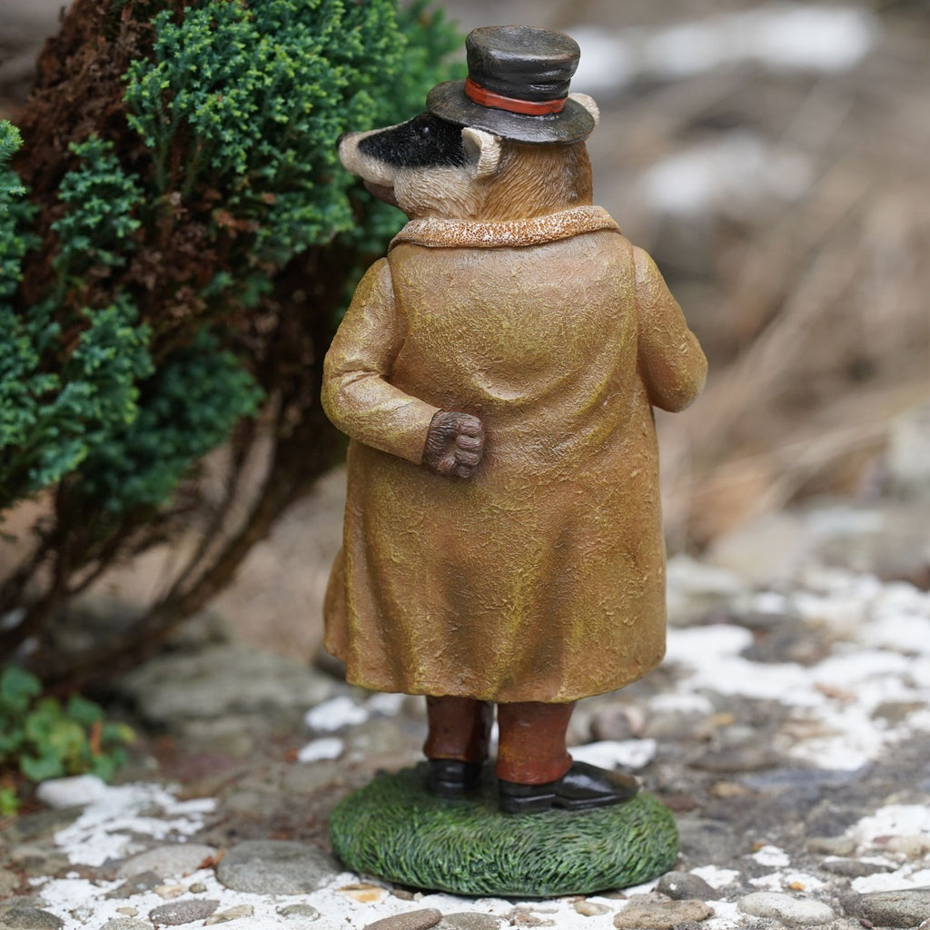 Mr Badger Resin Ornament