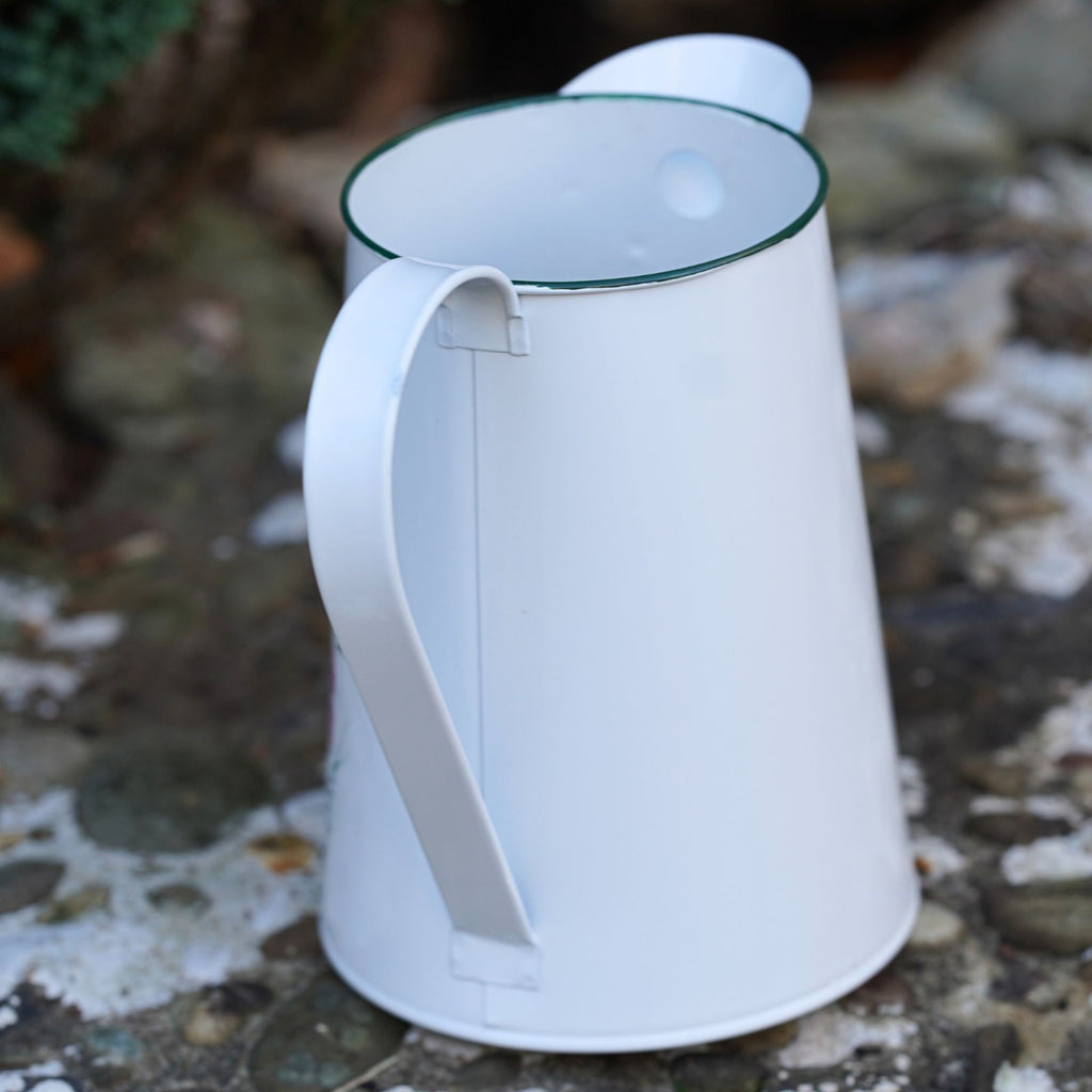 Floral Jug Metal Vase