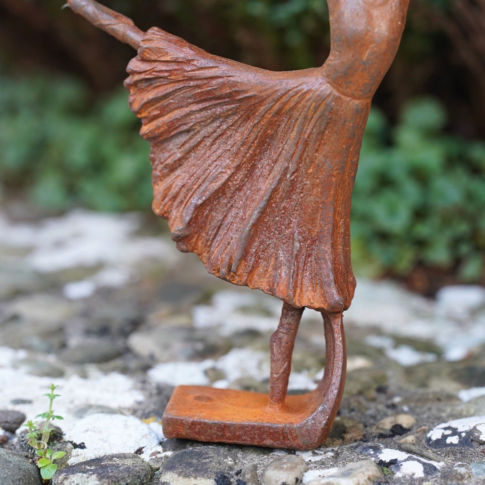 Cast Iron Dancer Statue