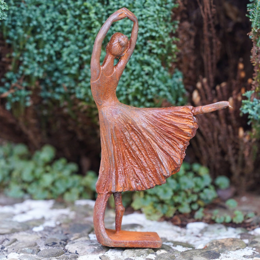 Cast Iron Dancer Statue