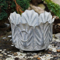 Acanthus Planter Galvanised Metal