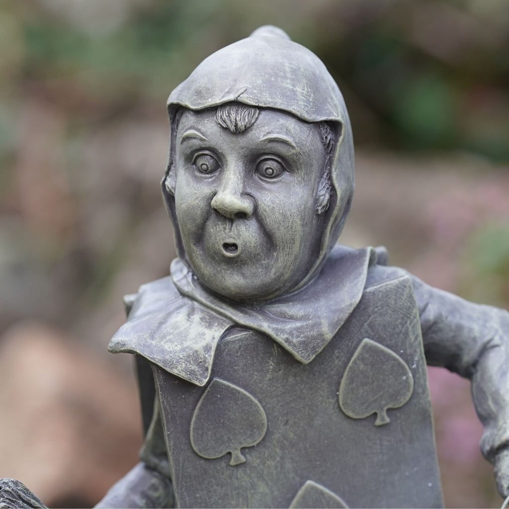 Knave of Spades Resin Statue | Alice in Wonderland Sculpture