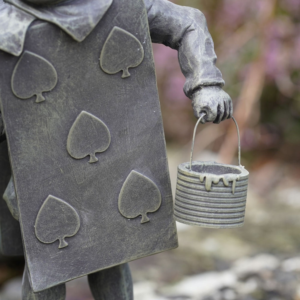 Knave of Spades Resin Statue | Alice in Wonderland Sculpture