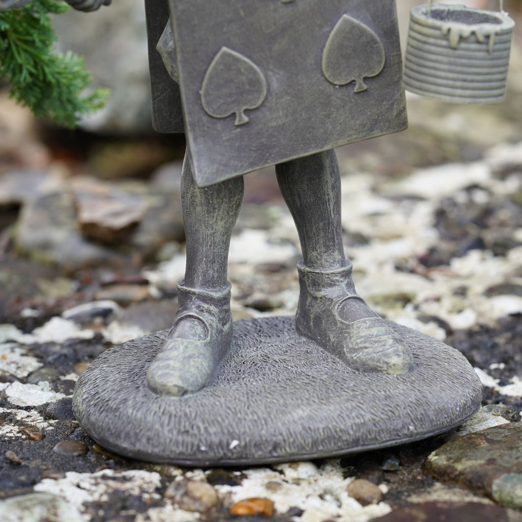 Knave of Spades Resin Statue | Alice in Wonderland Sculpture