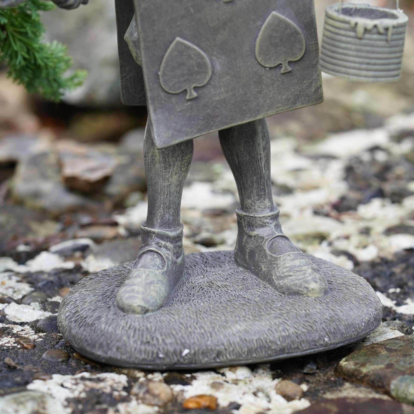 Knave of Spades Resin Statue | Alice in Wonderland Sculpture